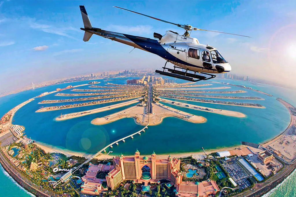 Pearl Helicopter Tour - voo de 12 minutos (privado 1-6 pax.)