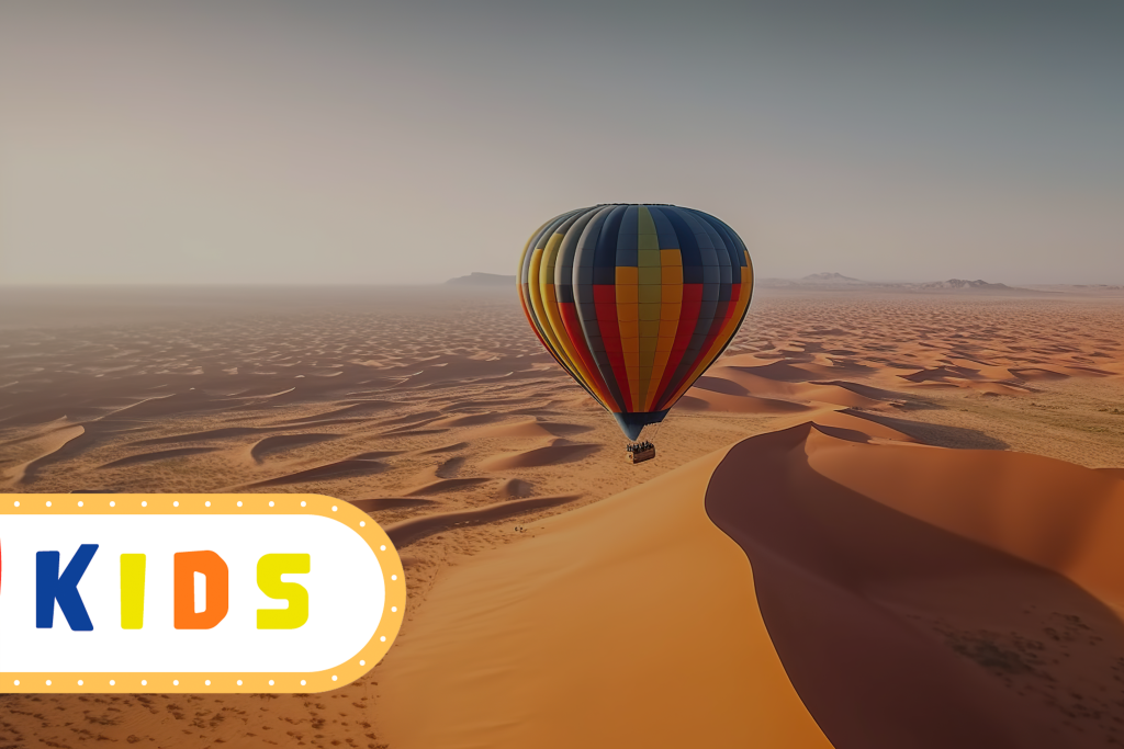 Passeios de Balão de Ar Quente - Infantil