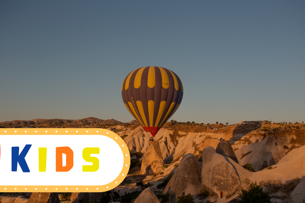 Passeios de Balão de Ar Quente Premium - Infantil